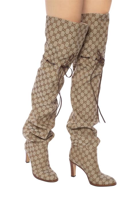 gucci rain boots ioffer|thigh high gucci boots.